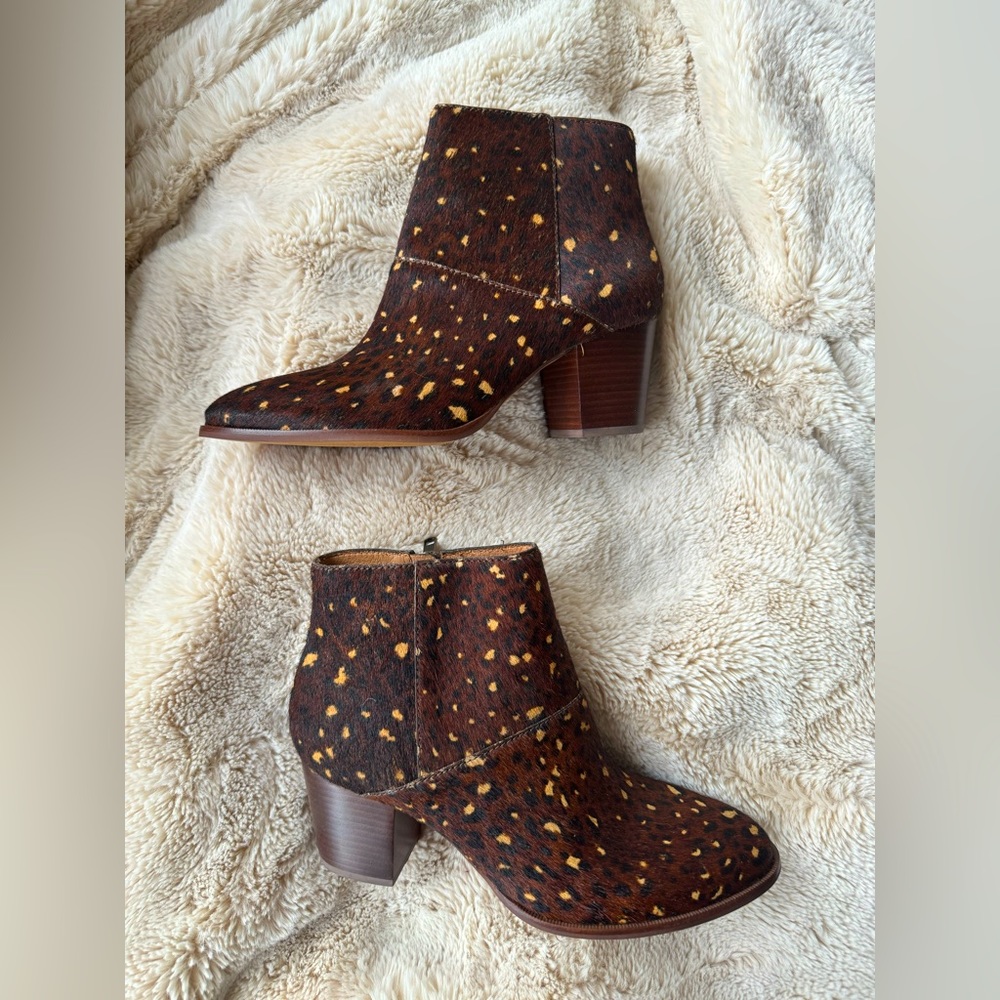 MADEWELL COWHIDE BOOTS SIZE 9
